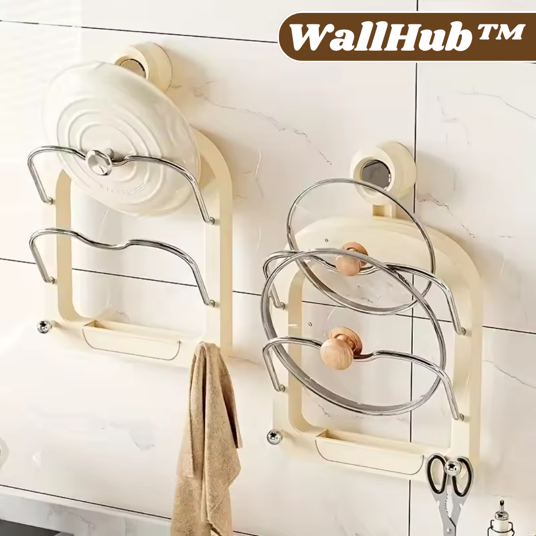 WallHub™ | Multi-purpose kitchen lid holder