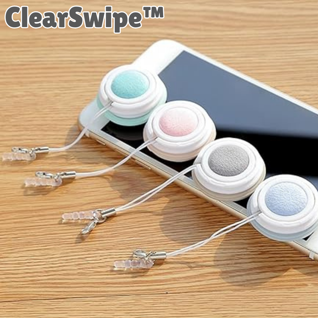 ClearSwipe™ | Portable screen cleaner (set of 4)