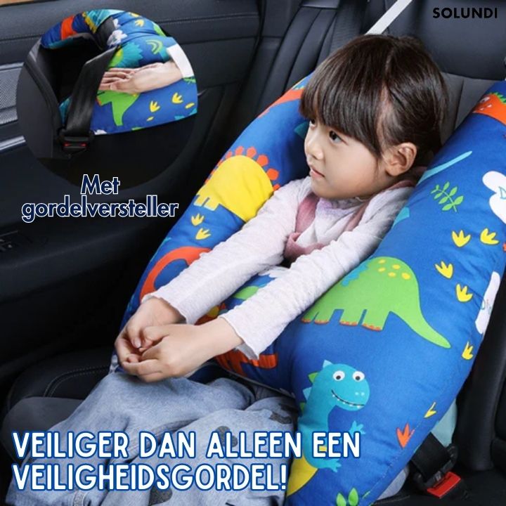 ComfortJourney™ | Rear seat travel pillow for children in the car