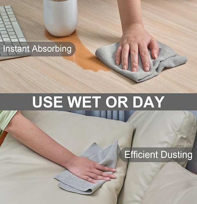 1+1 Free | CleanCycle™ | Reusable microfiber cloth set