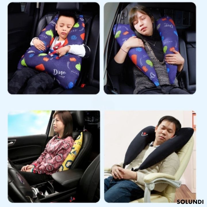 ComfortJourney™ | Rear seat travel pillow for children in the car