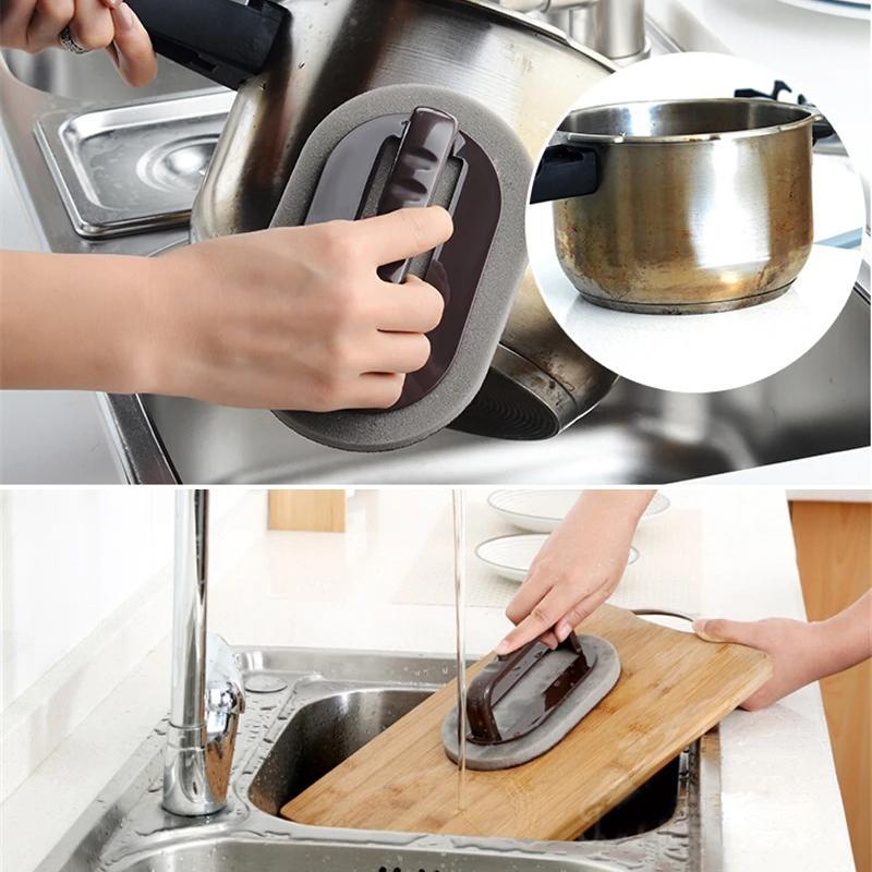 DirtAway  |Magic Sponge Brush with Handle [Last Day Discount]