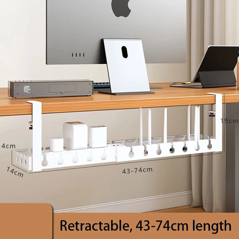 WireNest™ - Instantly Clear Desk Clutter with Sturdy Cable Organizer ...