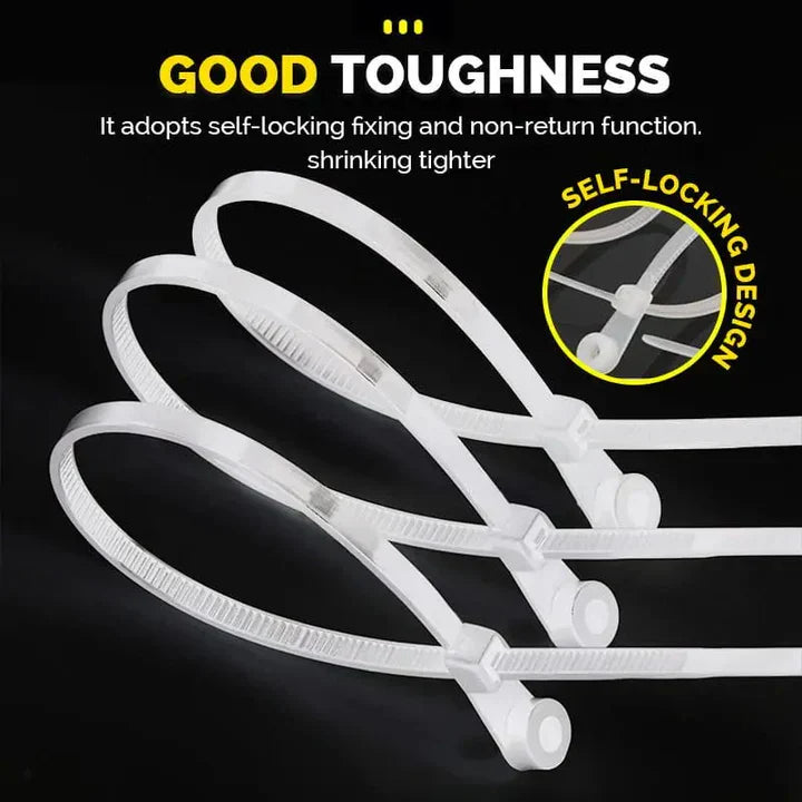 CableTie | Cable ties with screw holes (100 pieces)