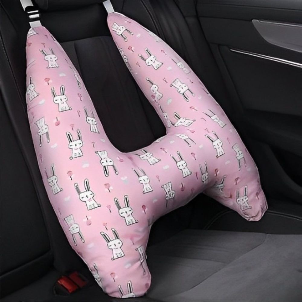 ComfortJourney™ | Rear seat travel pillow for children in the car