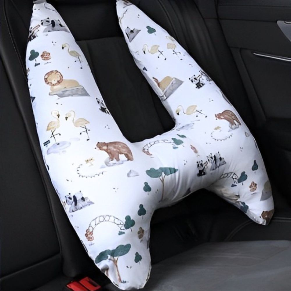 ComfortJourney™ | Rear seat travel pillow for children in the car