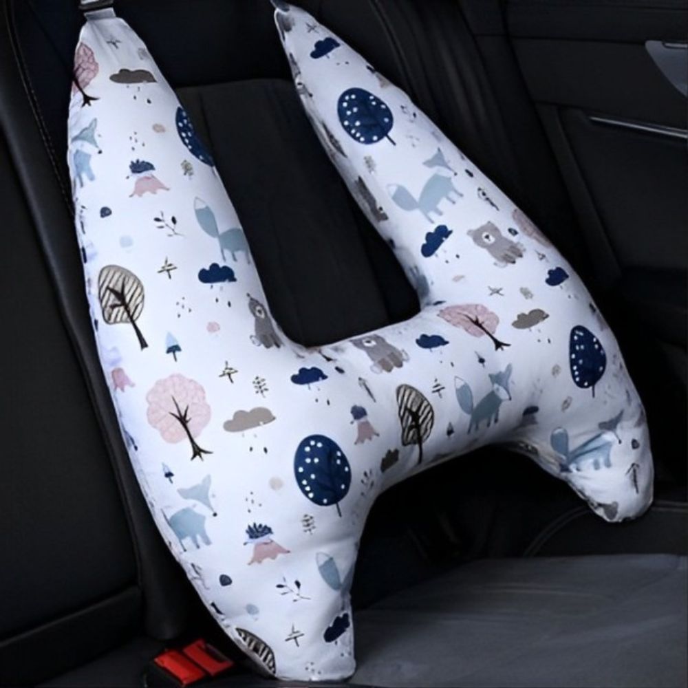 ComfortJourney™ | Rear seat travel pillow for children in the car