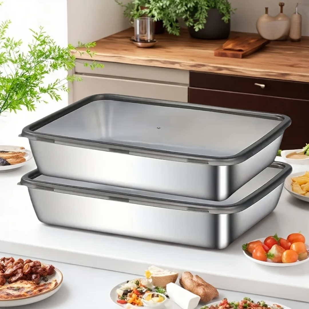 1+1 FREE | MealMate™ | Airtight steel box