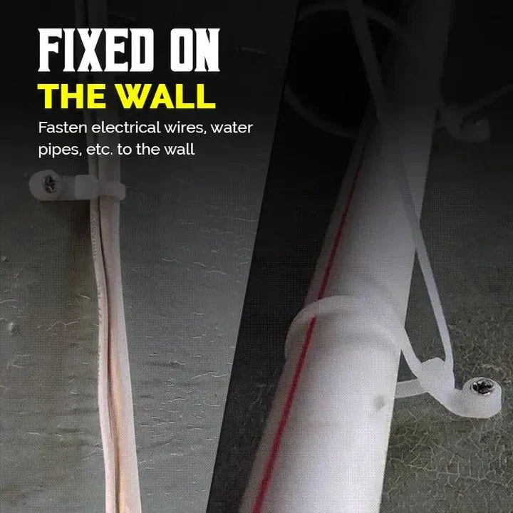 CableTie | Cable ties with screw holes (100 pieces)