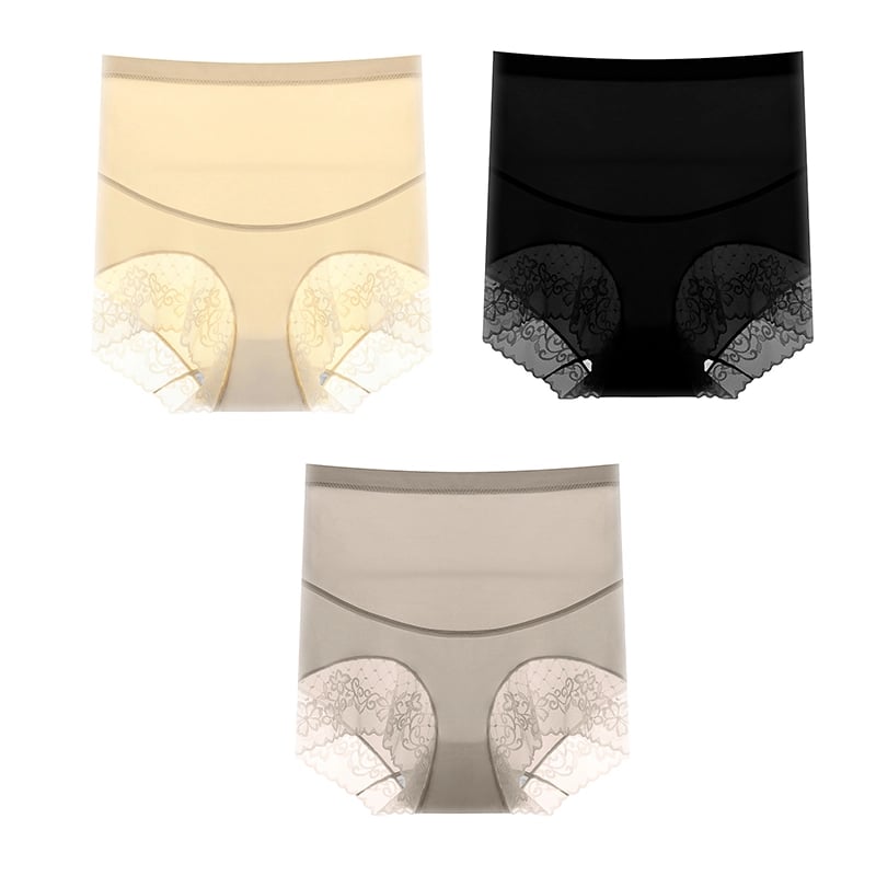 2+1 Free | SatinCharm™ | Hot style Silky high-waisted panties