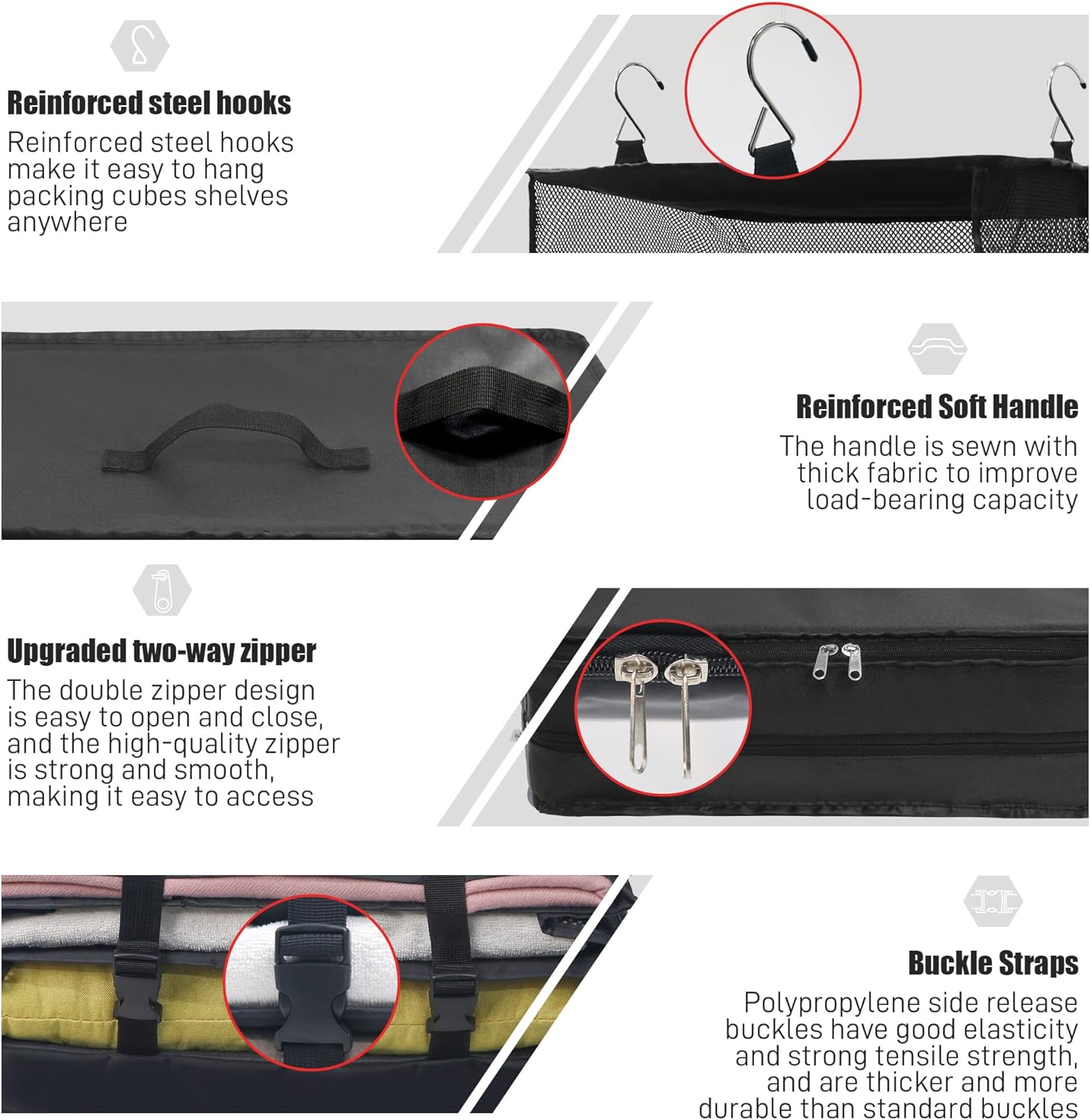Stacker™ | Triple organizing hanging pockets