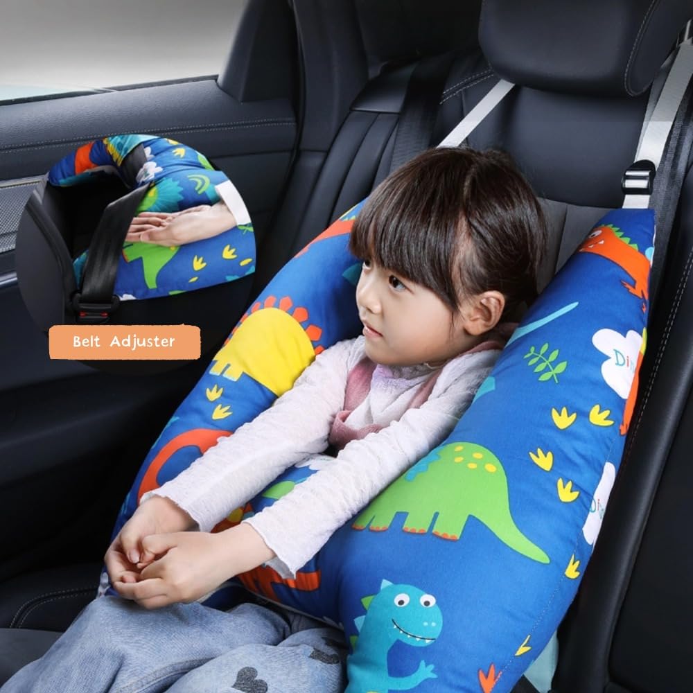 ComfortJourney™ | Rear seat travel pillow for children in the car