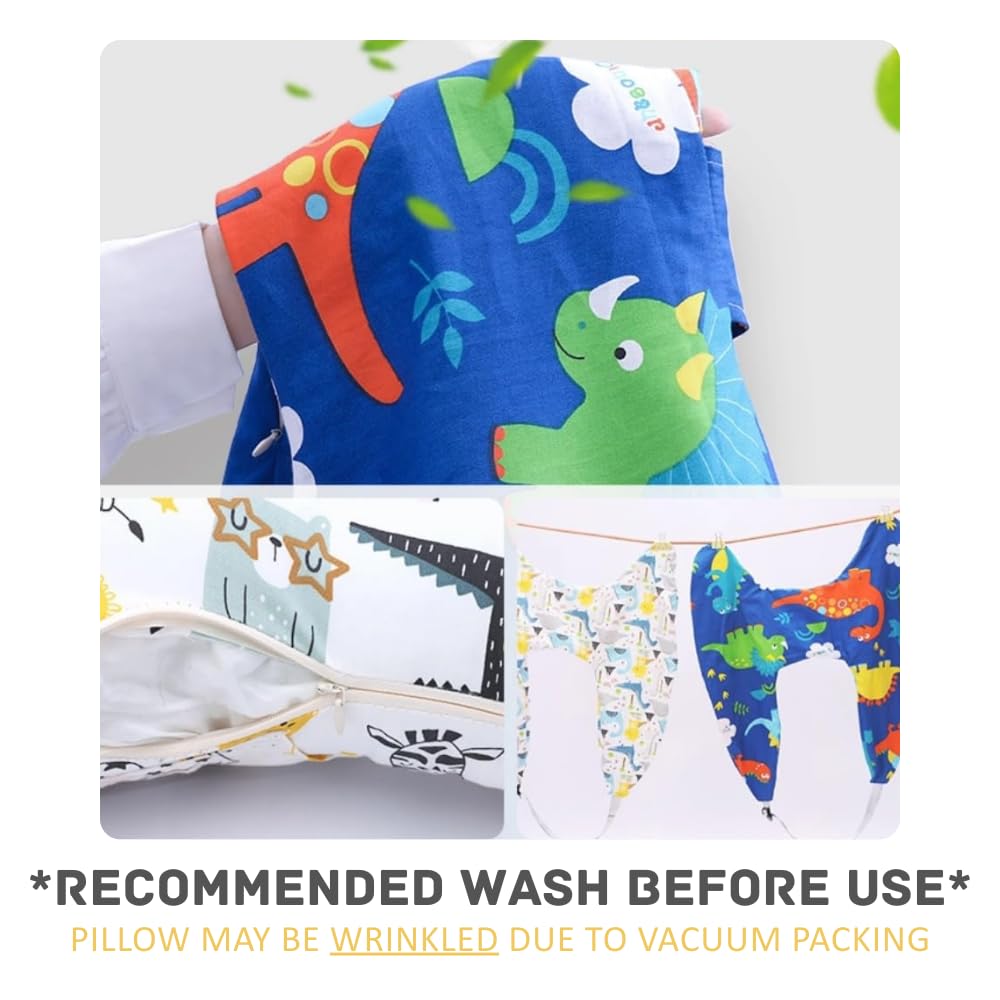 ComfortJourney™ | Rear seat travel pillow for children in the car