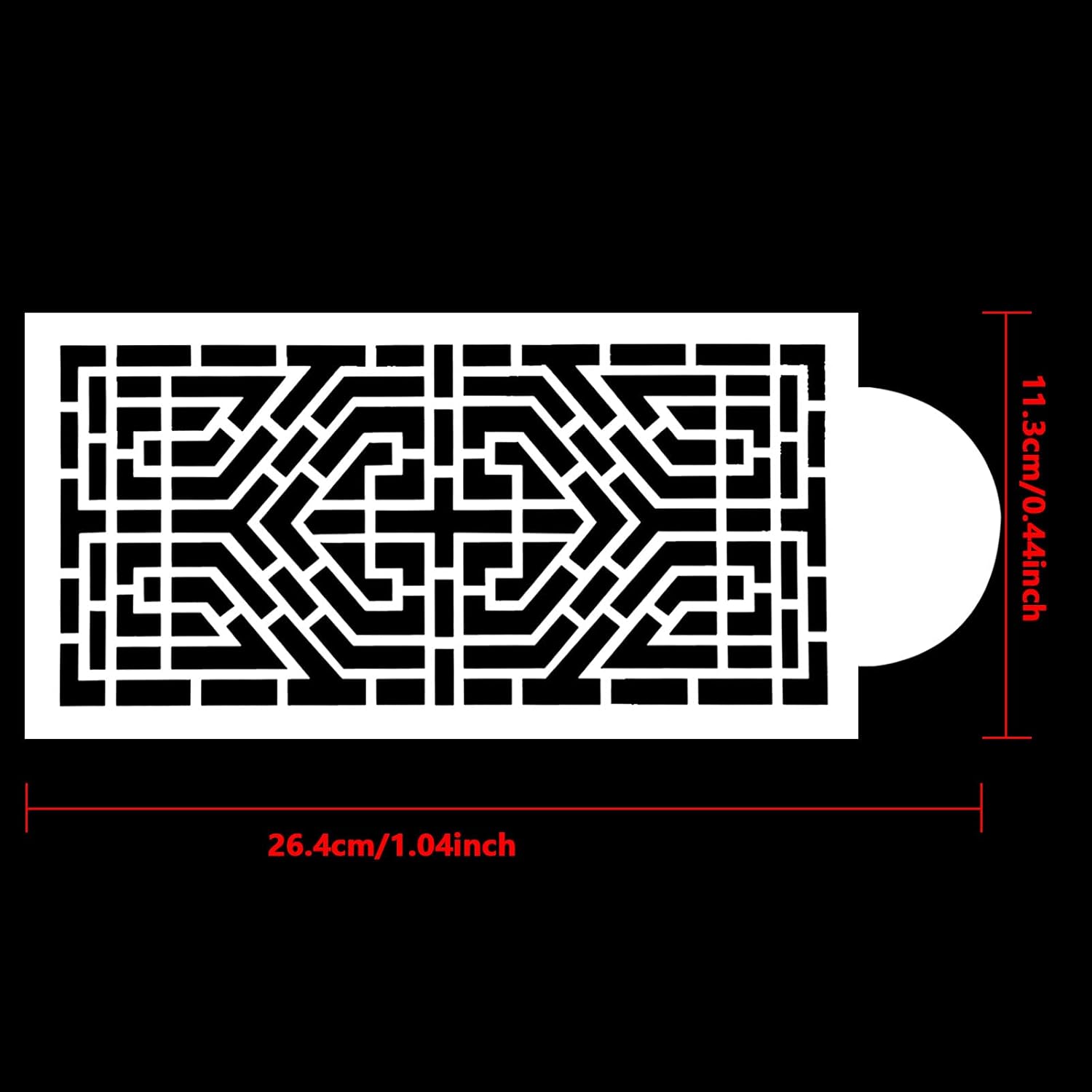 DecoLace™ | DIY lace cake decorating mold | set of 8 pieces