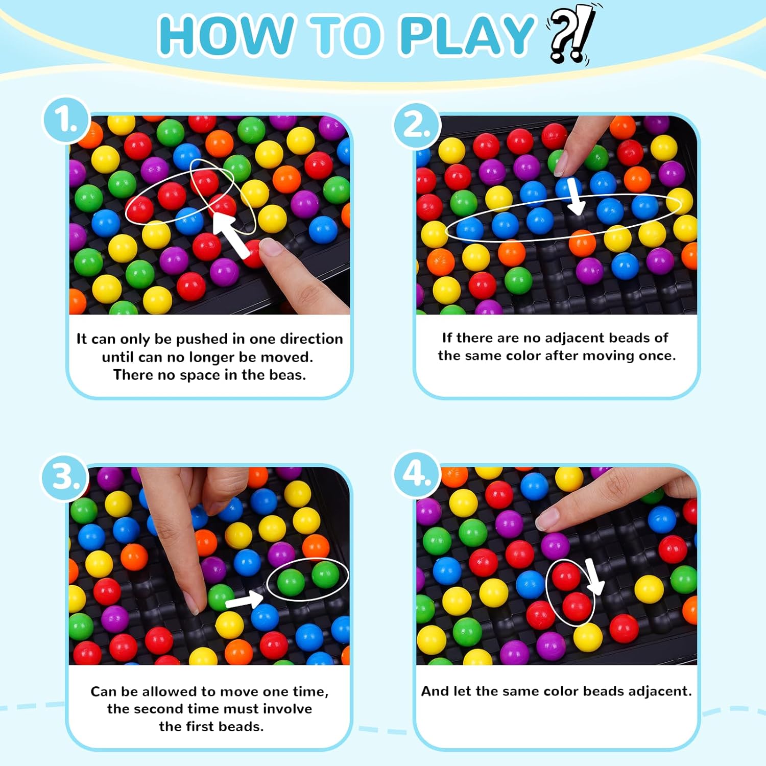 FamilyLogic™ | Strategy game with colorful balls – promotes concentrat ...