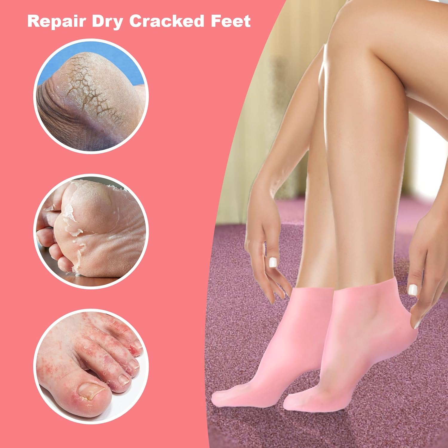1+1 Free | HeelHaven™  | Say goodbye to dry, cracked heels and tired, aching feet!