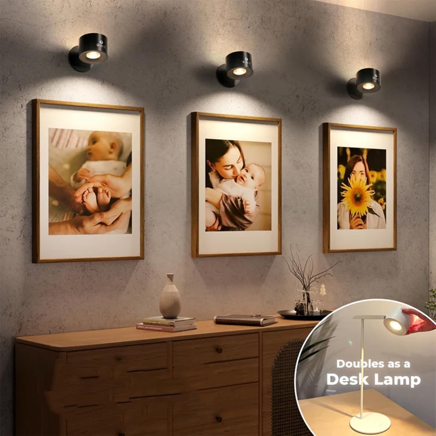 DuoLumen™ | Double-sided magnetic LED wall light [Last day discount]