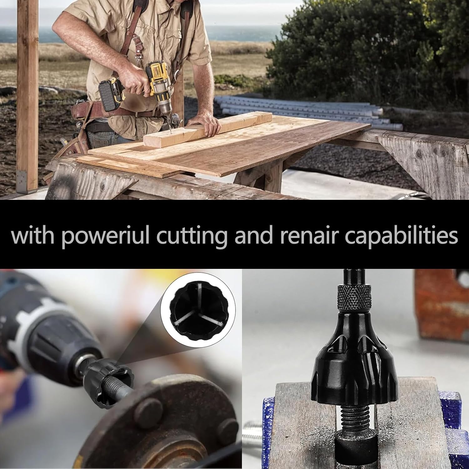 BoltMaster™ | Tools for deburring screw bolts