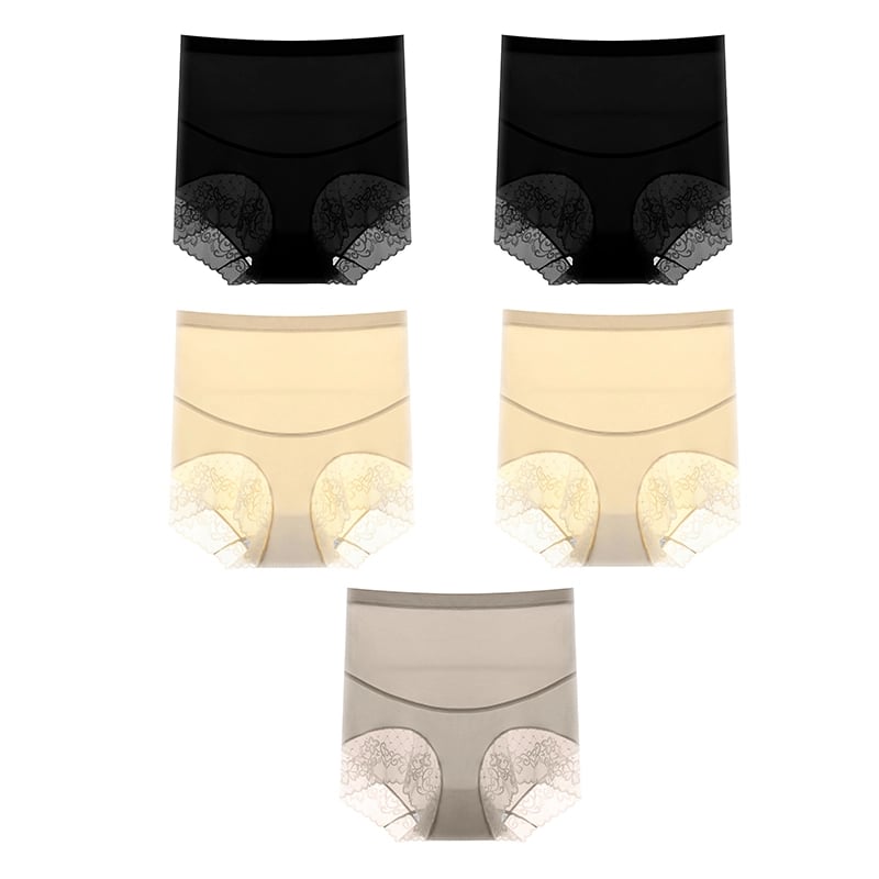 2+1 Free | SatinCharm™ | Hot style Silky high-waisted panties