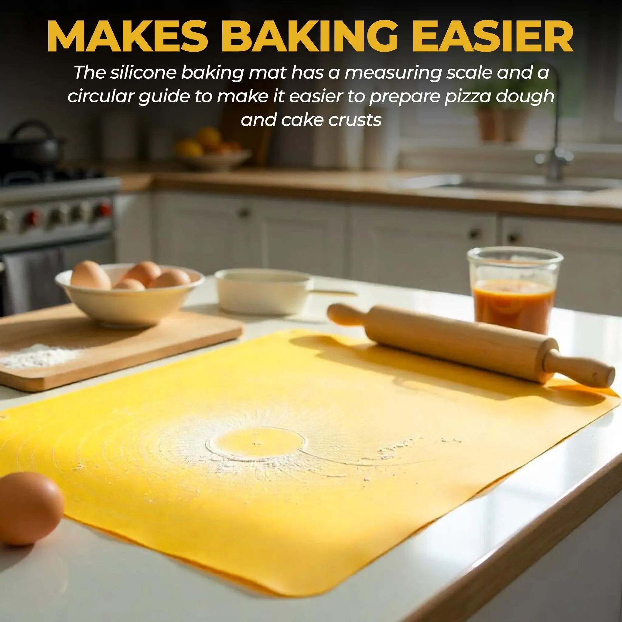FlexiBake™ - Mess-Free Baking with Non-Stick Extra Large Silicone Mat ...