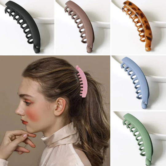 Clipana™ | Banana Hair Clip (Set of 7)
