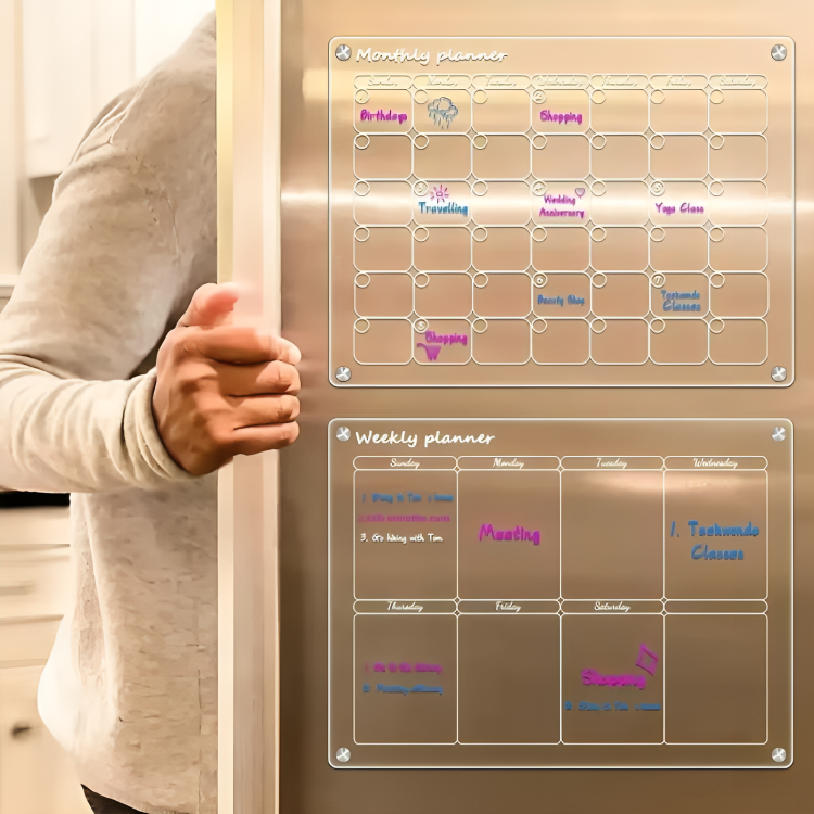 SnapSched™ | Your daily planner, right on the fridge!