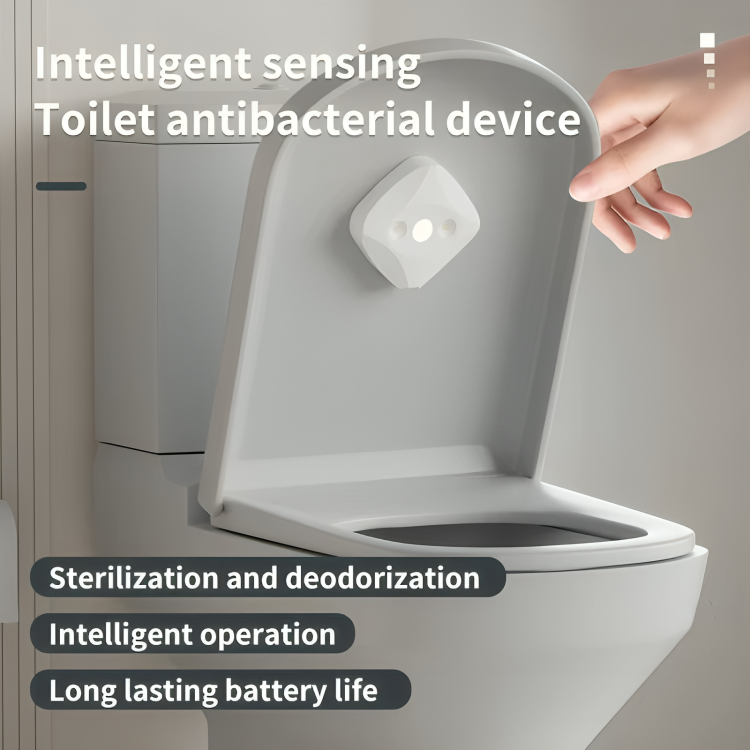 50% Discount | ToiShield™ | UV toilet cleaner with 99.9% germ-free & night light