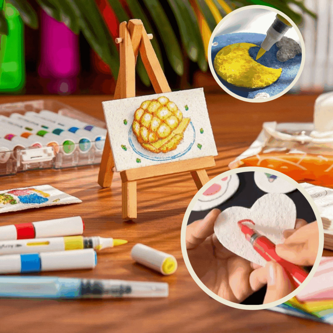 PaintPuff™ | Turn simple works of art into 3D masterpieces! (Set of 12 pieces)