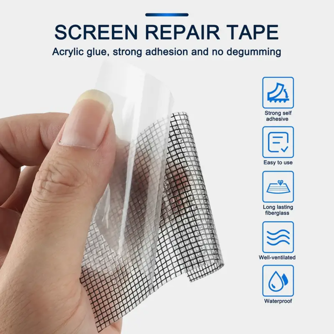 BugBlocker™ | Repair tape for fly screens – robust and weatherproof