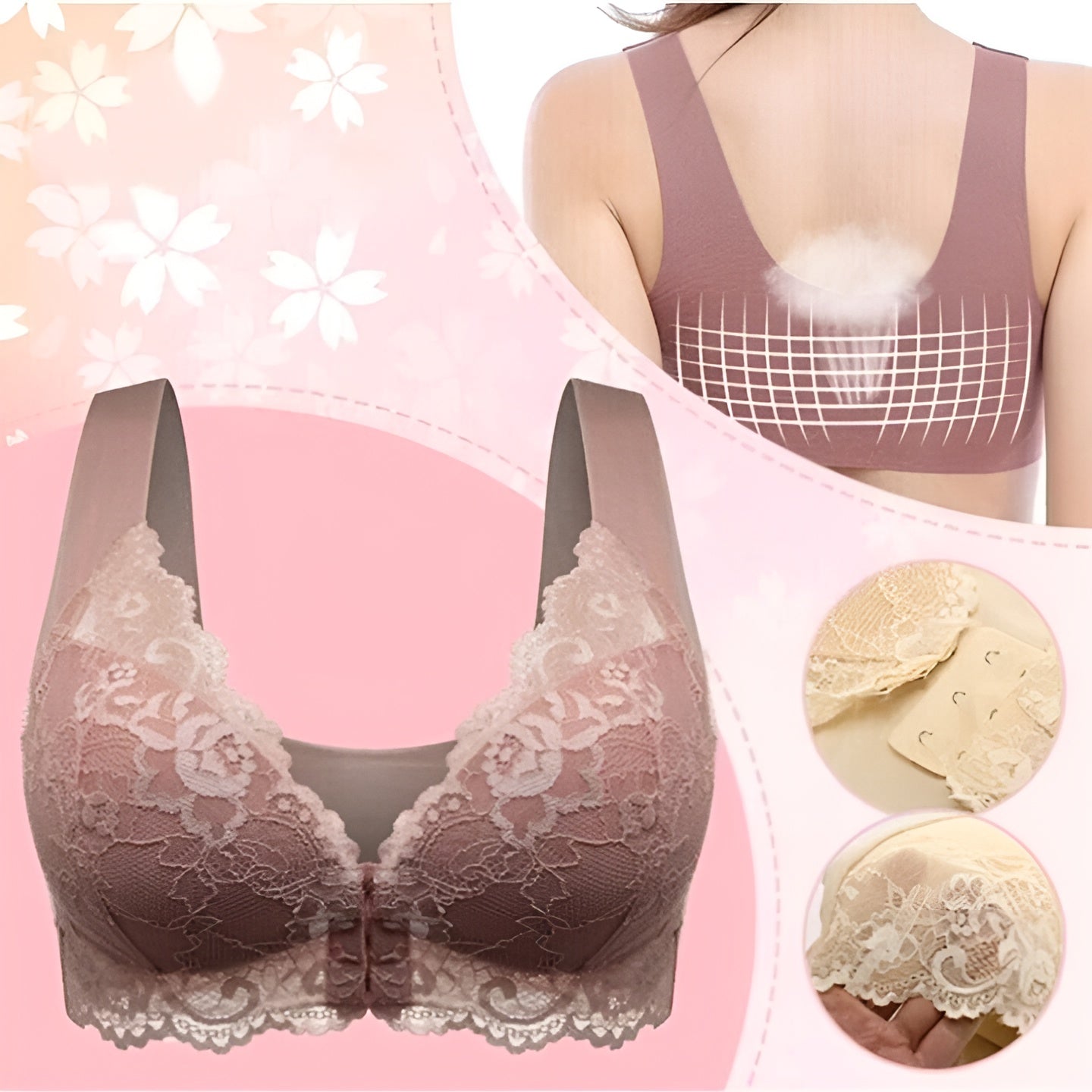 2+1 Free | Sora | Comfort bra for older women