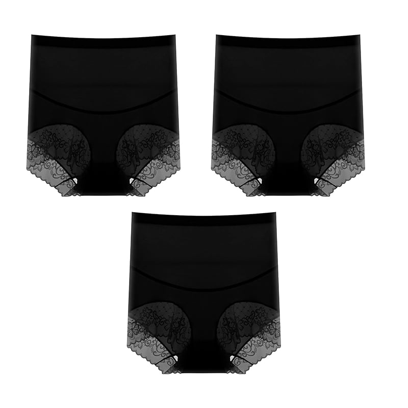 2+1 Free | SatinCharm™ | Hot style Silky high-waisted panties