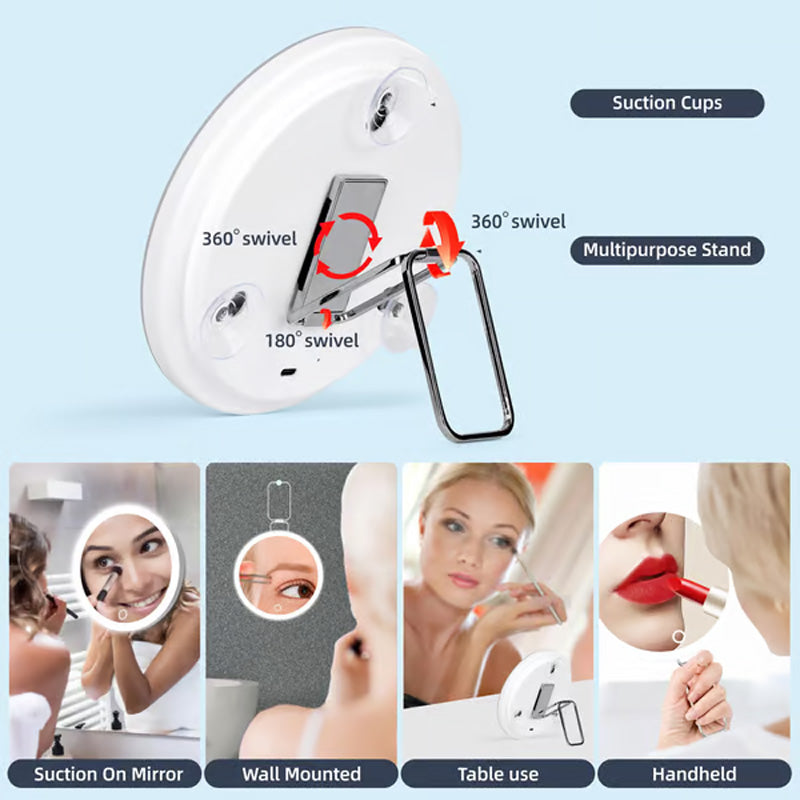 ClariVue™ - Perfect Makeup Precision with 30x Magnification & LED Ligh ...