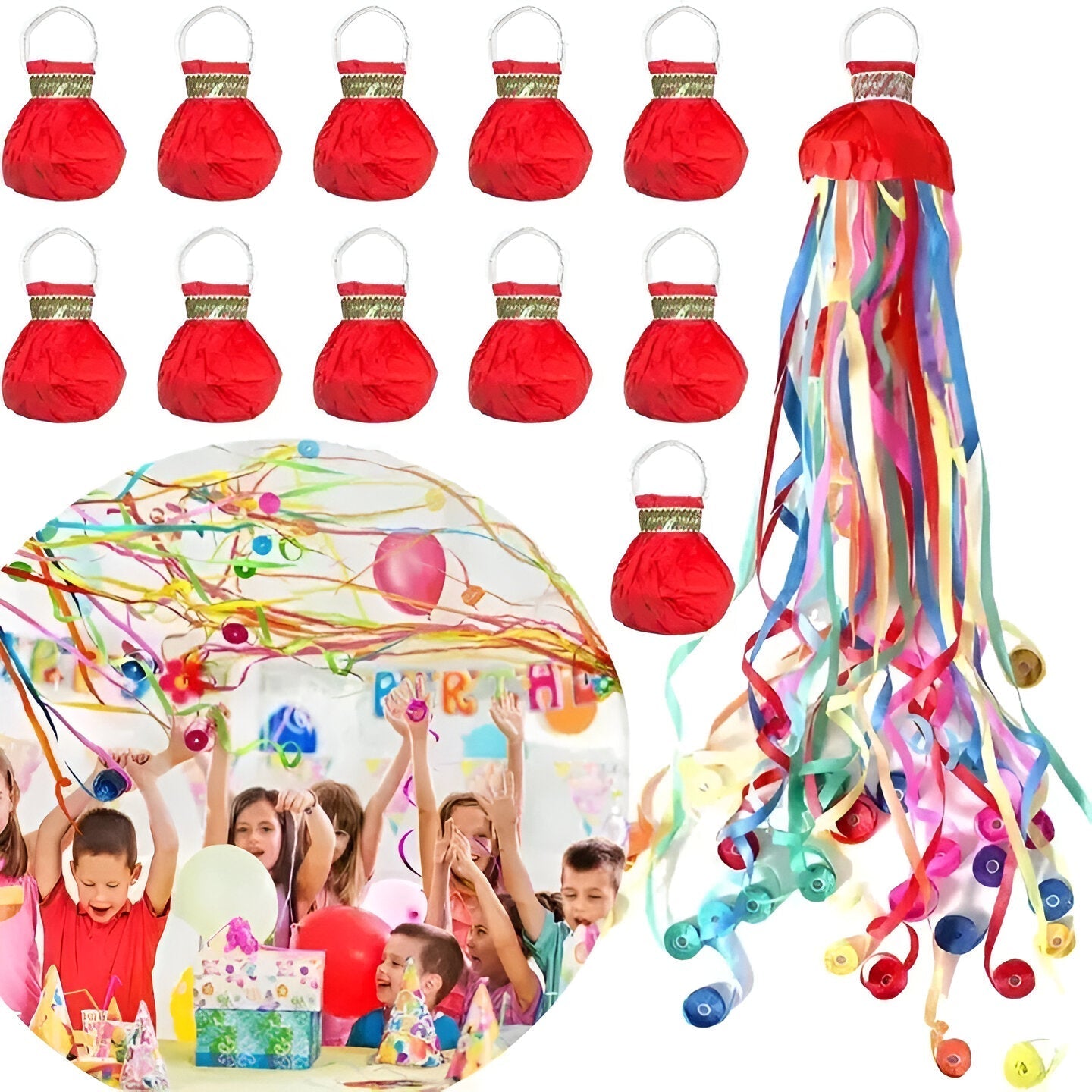 PartyPop™ | Streamer Launcher (20 pieces) – Luxday US