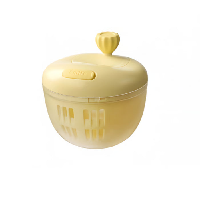 SpinFresh™  | Manual fruit and vegetable dehydrator with removable container