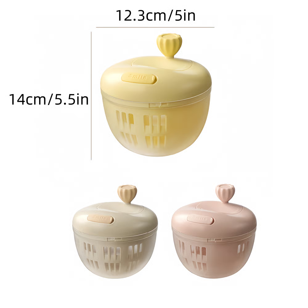 SpinFresh™  | Manual fruit and vegetable dehydrator with removable container