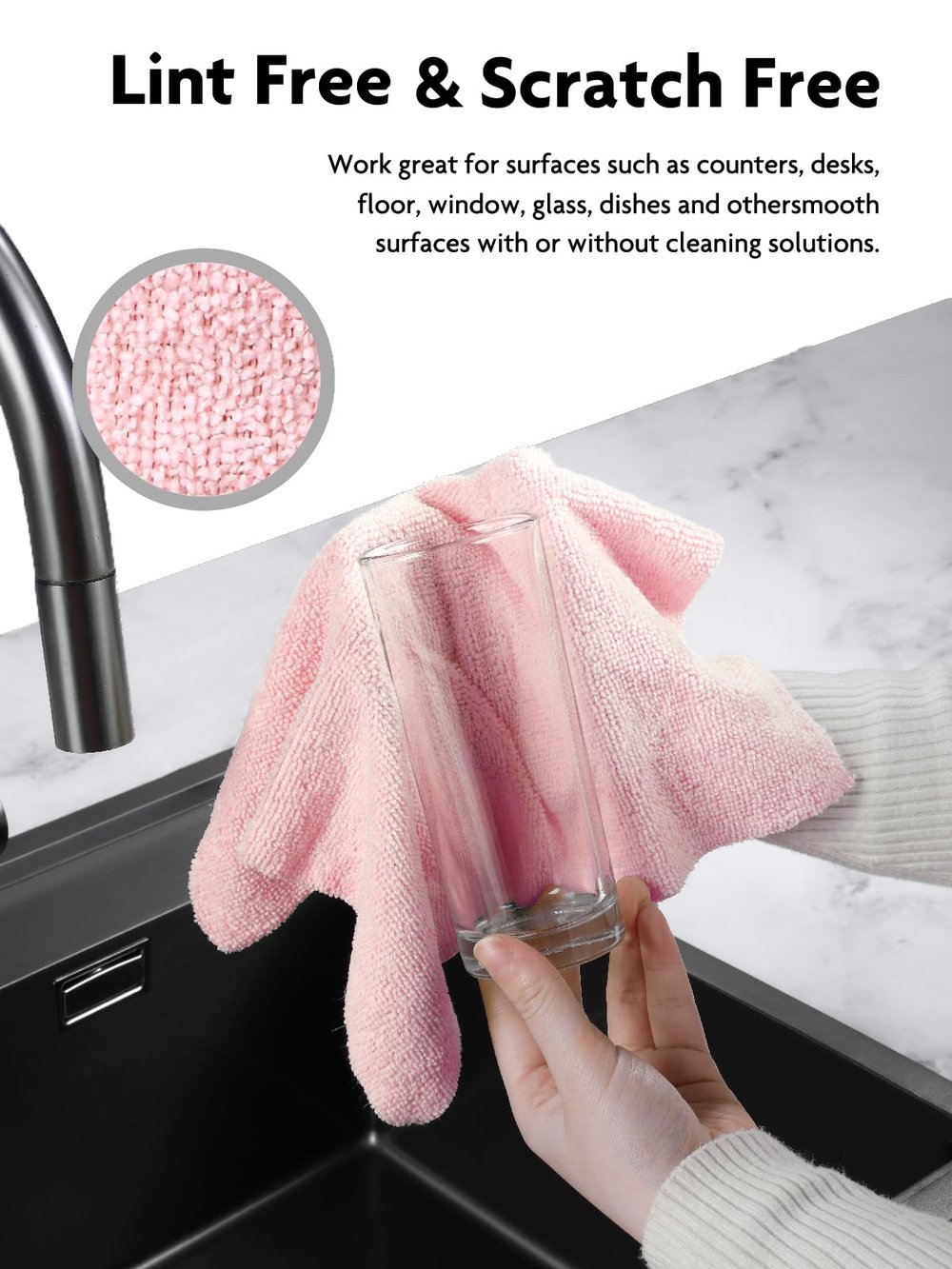 1+1 Free | CleanCycle™ | Reusable microfiber cloth set