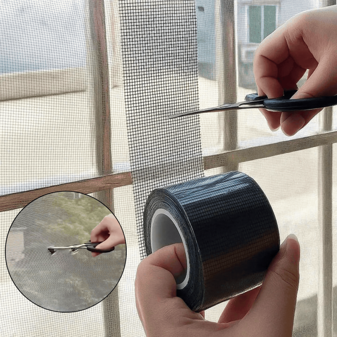 BugBlocker™ | Repair tape for fly screens – robust and weatherproof