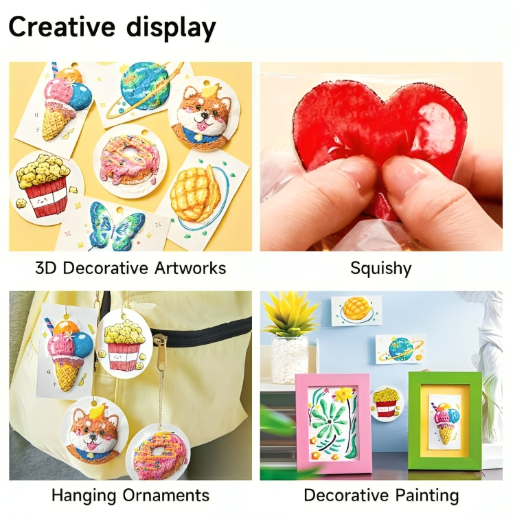PaintPuff™ | Turn simple works of art into 3D masterpieces! (Set of 12 pieces)