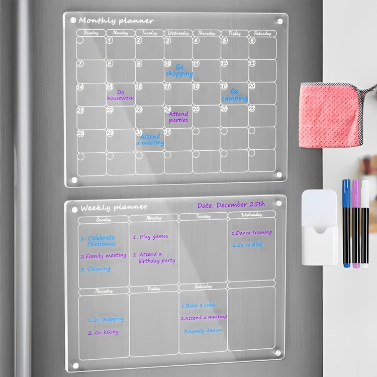 SnapSched™ | Your daily planner, right on the fridge!