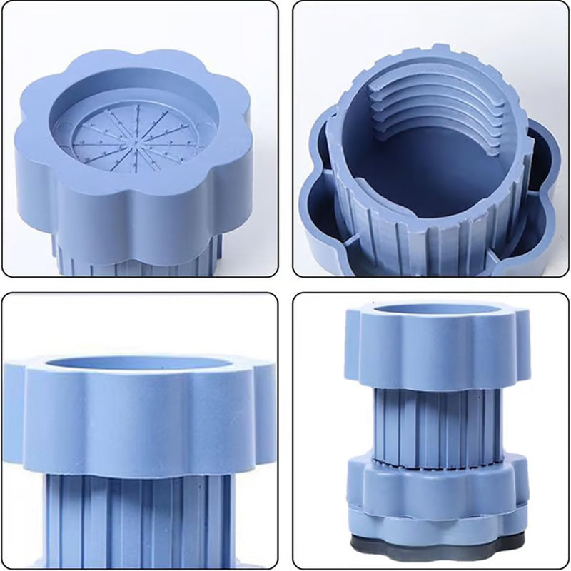 SteadyFix™ | Universal anti-vibration pads – Adjustable washing machine mat | Set of 4 pieces